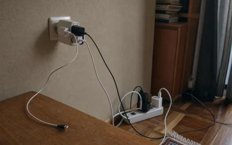 Telefonas kišenėje, o įkroviklis vis dar dirba: kur prapuola nepastebėta elektra