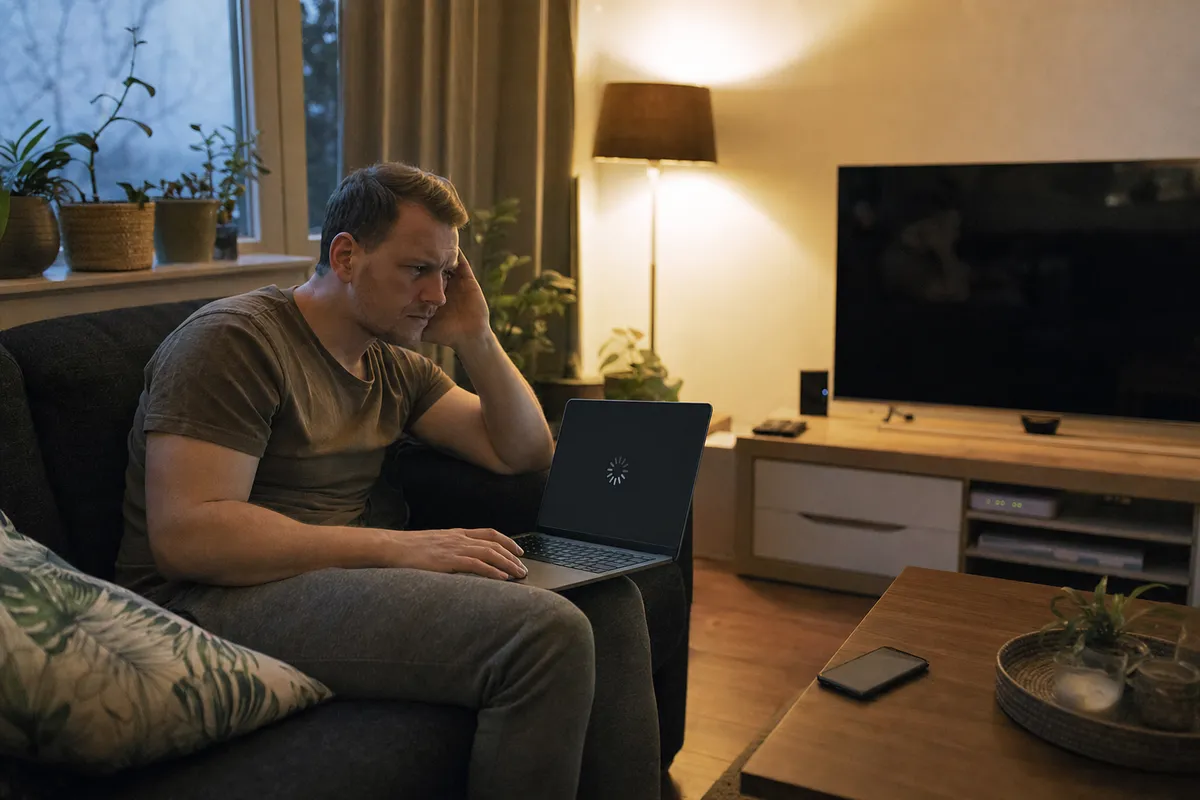 Vakare filmas ima strigti, nors dieną internetas veikia puikiai – kliūtis gali būti pačiuose namuose