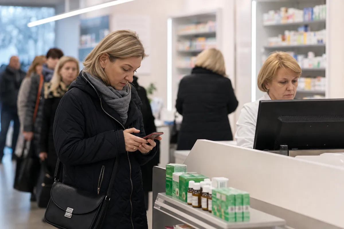 Vaistinėje recepto nematyti, gydytojas neatsiliepia: nuo šio ekrano priklauso visa diena