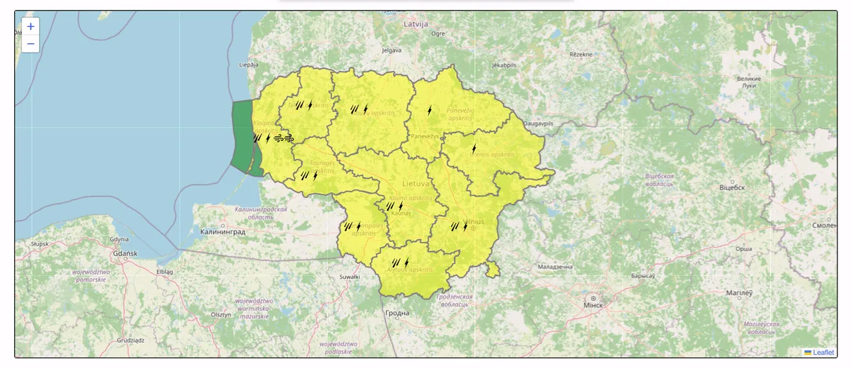 Vėjas ir lietus