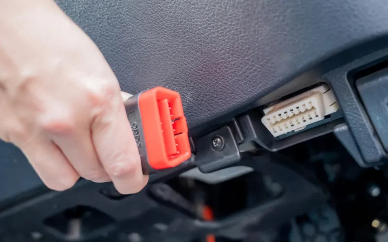 OBD jungtis automobilyje