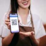 QR kodas telefone