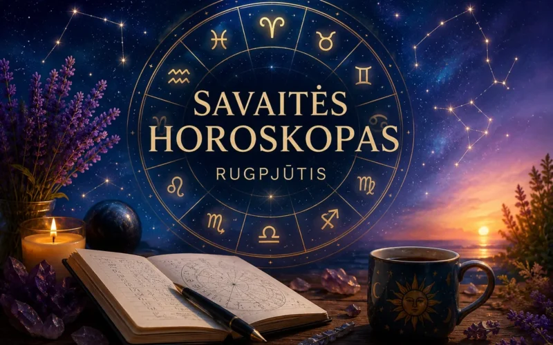Savaitės horoskopas rugpjūčiui