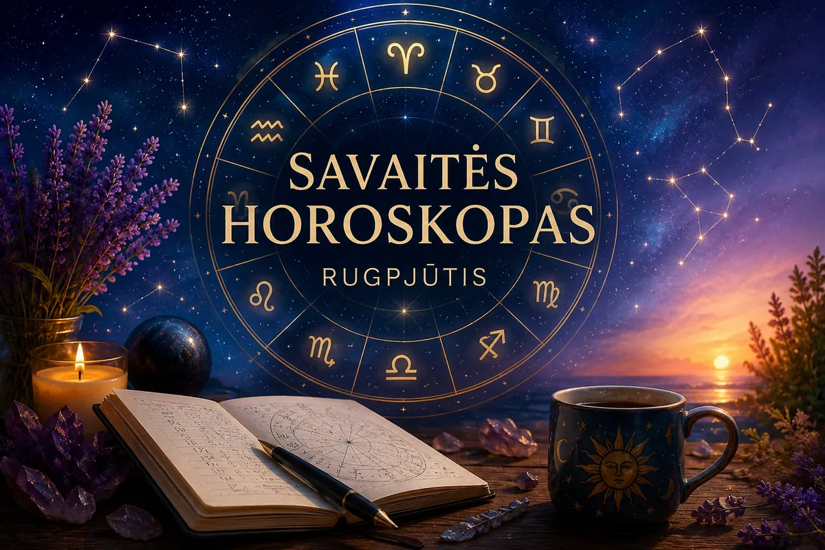 Savaitės horoskopas rugpjūčiui