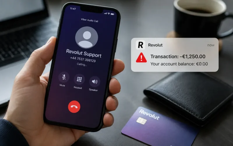 Krāpnieki vēršas pret „Revolut“ klientiem: viens zvans „Viber“ var beigties ar tukšu kontu