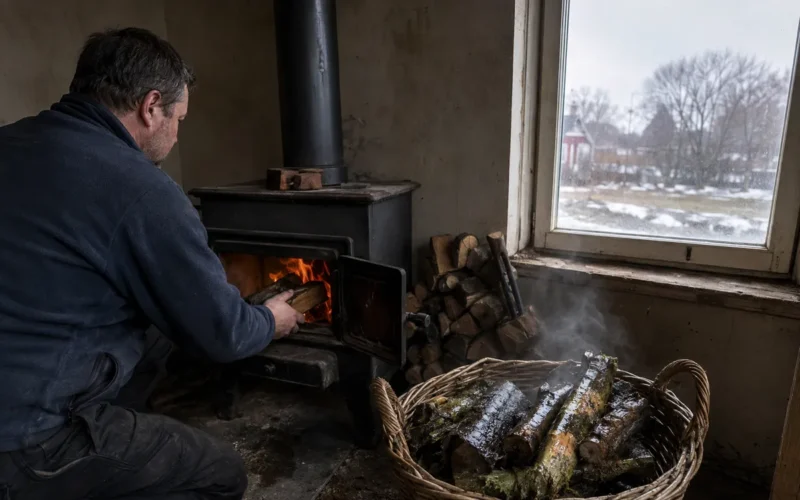 Ne visi žāvē malku mājokļa apkurei. Dažas mājsaimniecības kurina ar vēl mitru malku — kāpēc tās tā dara?