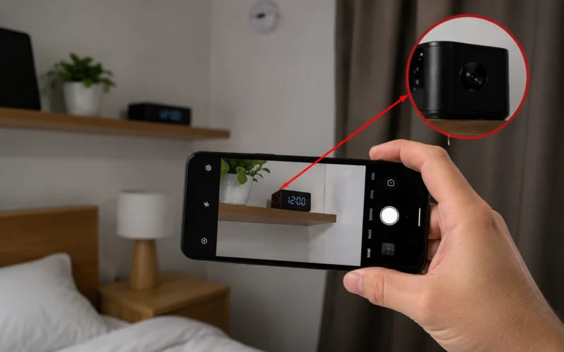 Slaptas kameras gali surasti jūsų telefonas