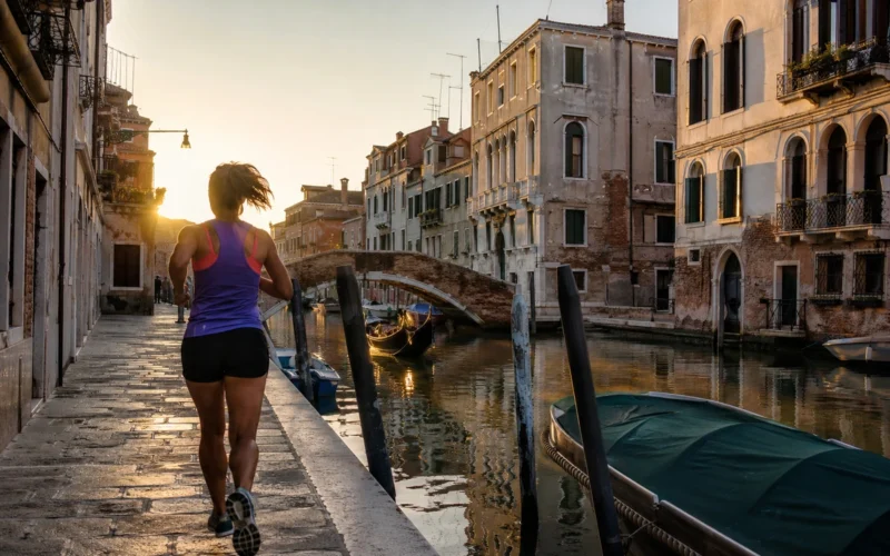 Bėgiojimas Venecijoje