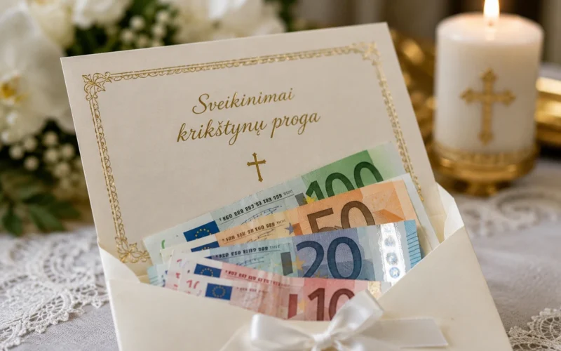 Pinigai krikštynoms