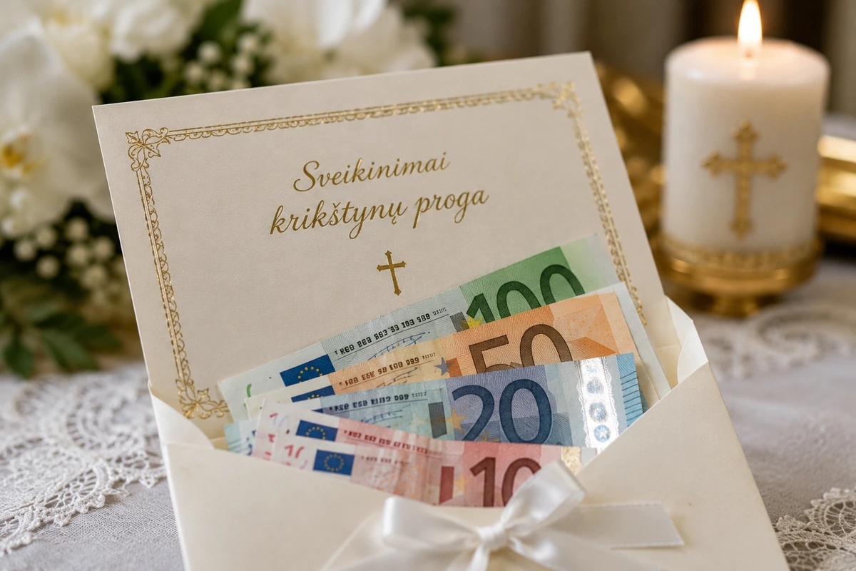 Pinigai krikštynoms