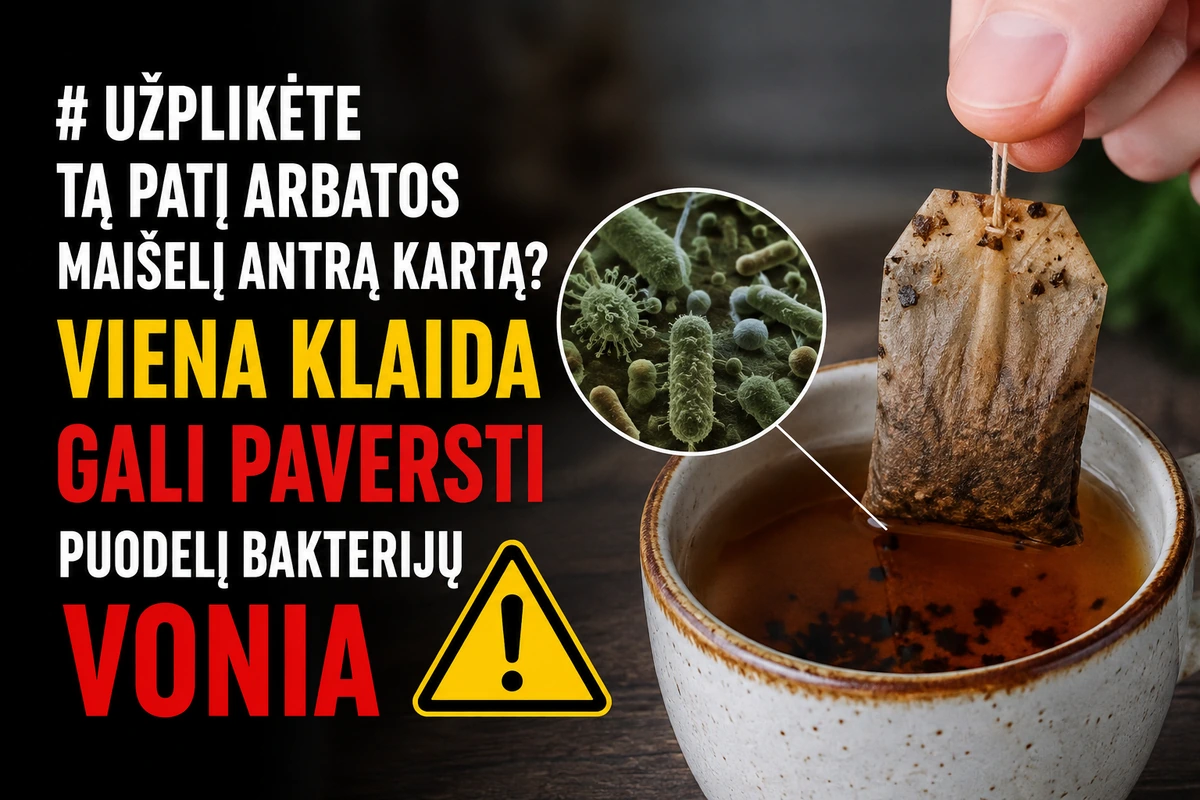Bakterijos arbatoje