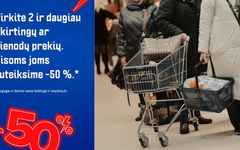 Maxima akcijos