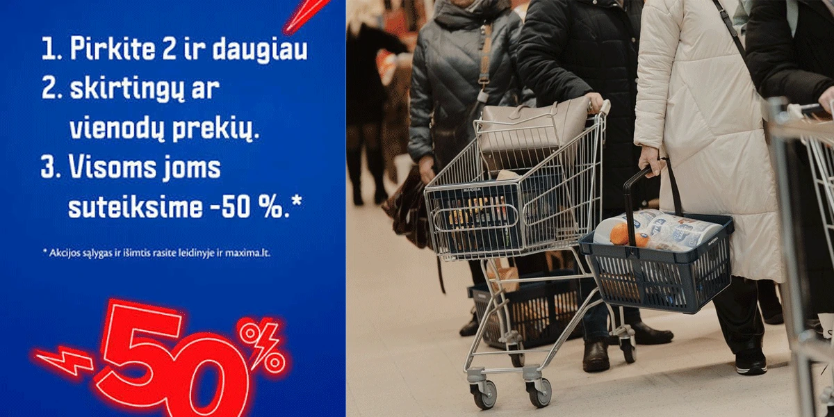 Maxima akcijos