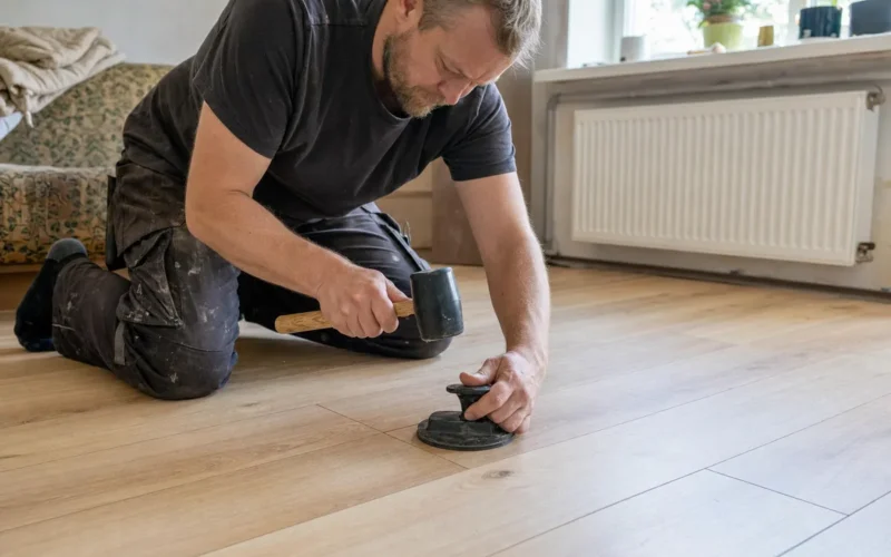 Kaip pašalinti tarpą laminato grindyse per 60 sekundžių: paprastas būdas neišardant dangos
