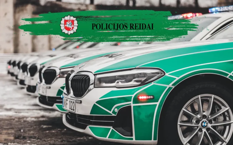 Augusta reidi Lietuvas ceļos: kad policija pārbaudīs ātrumu, reibumu, gājēju pārejas un skrejriteņu vadītājus