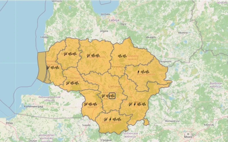Oranžinis perspėjimas