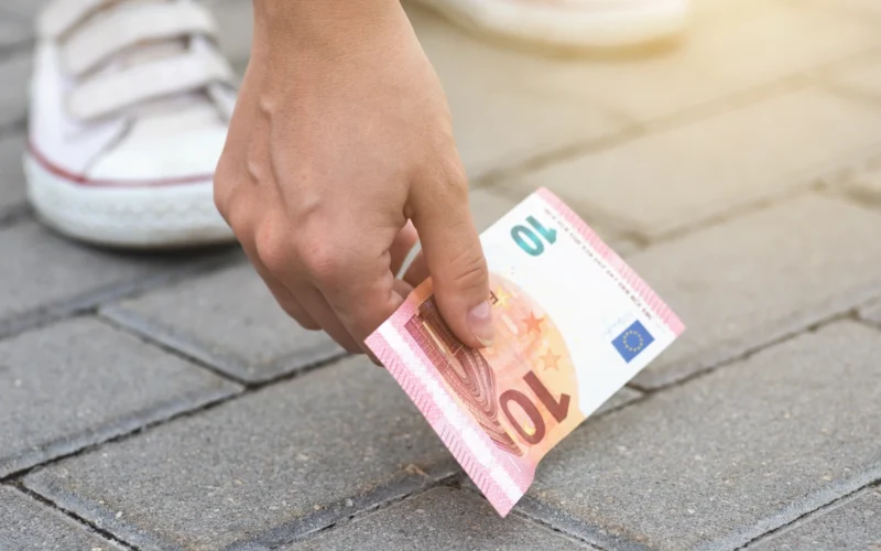 Ieraudzījāt naudas žūksni pie bankomāta? Labāk neaiztieciet – šāds „atradums“ var beigties ar tukšu maku
