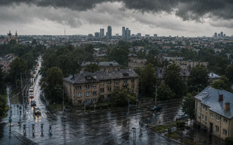Į Lietuvą braunasi dar vienas ciklonas