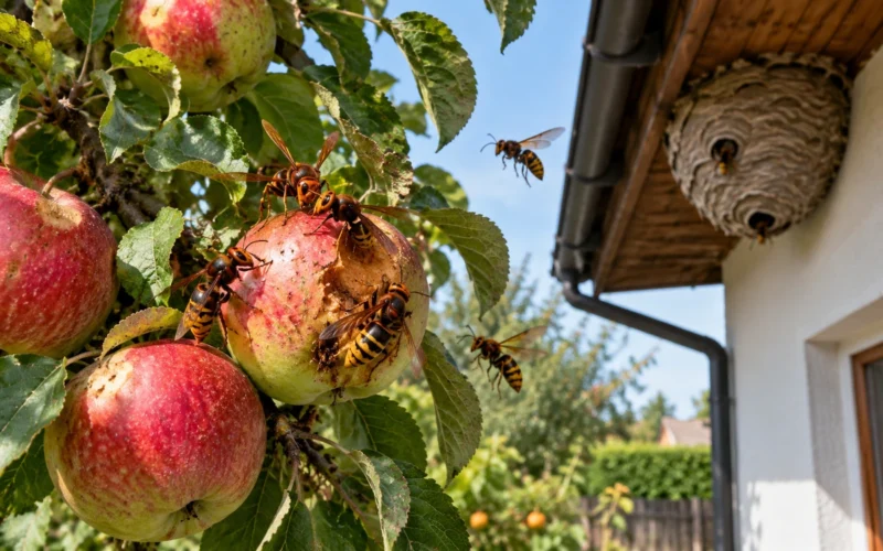 Nesodinkite jų arti savo namų, nes kitaip puls širšės