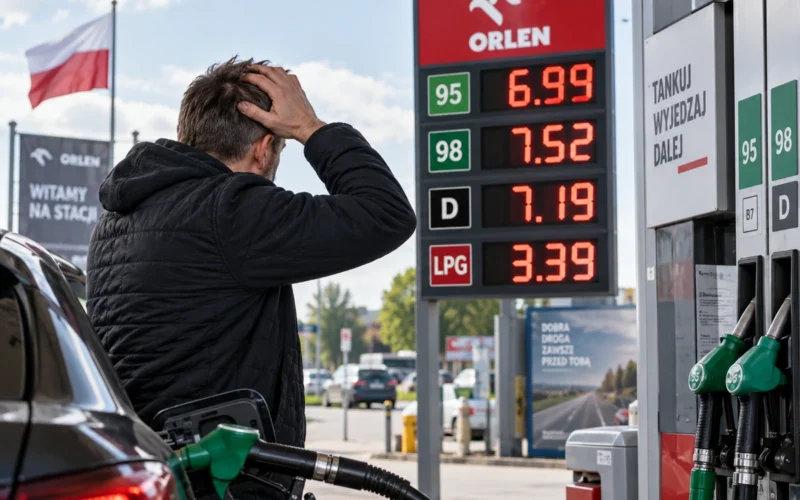Lenkijos vairuotojai griebiasi už galvų
