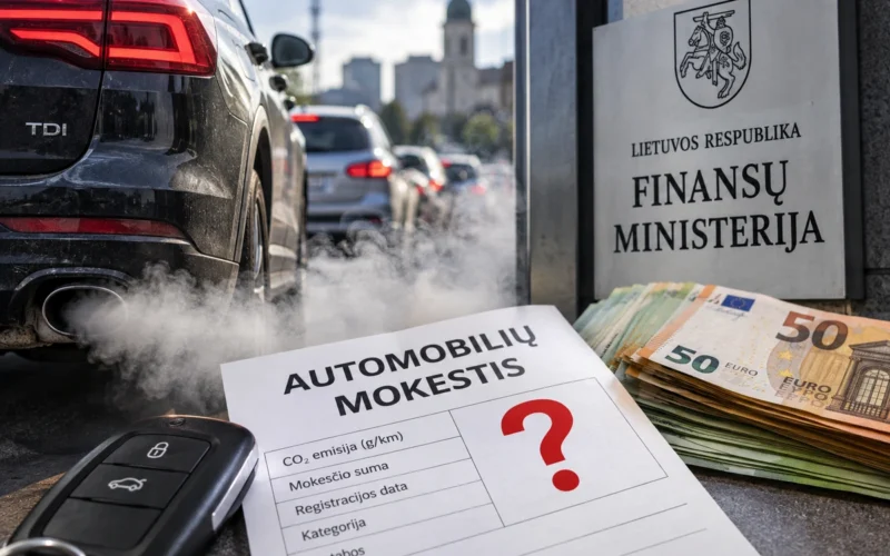 Naujas automobilių mokestis gali turėti absurdišką spragą