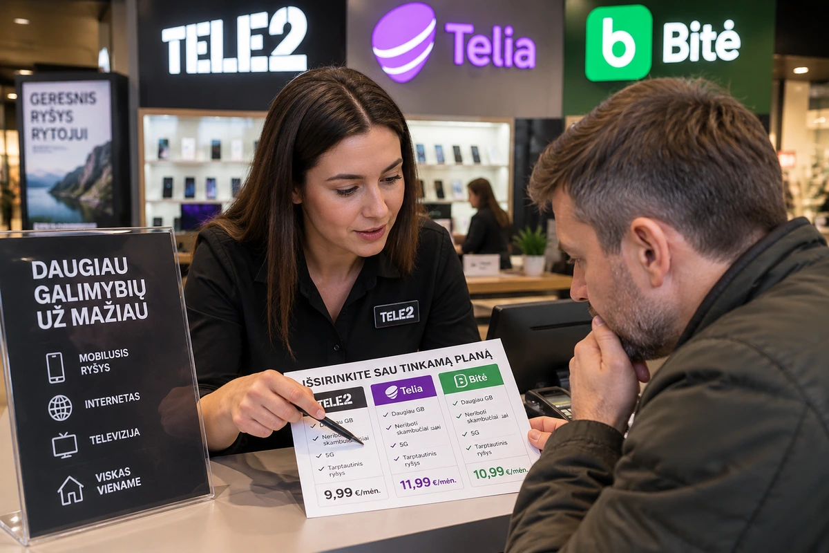 Kaip gauti pigesnes mobiliojo ryšio paslaugas?