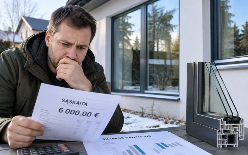 Nauji langai už 6000 eurų