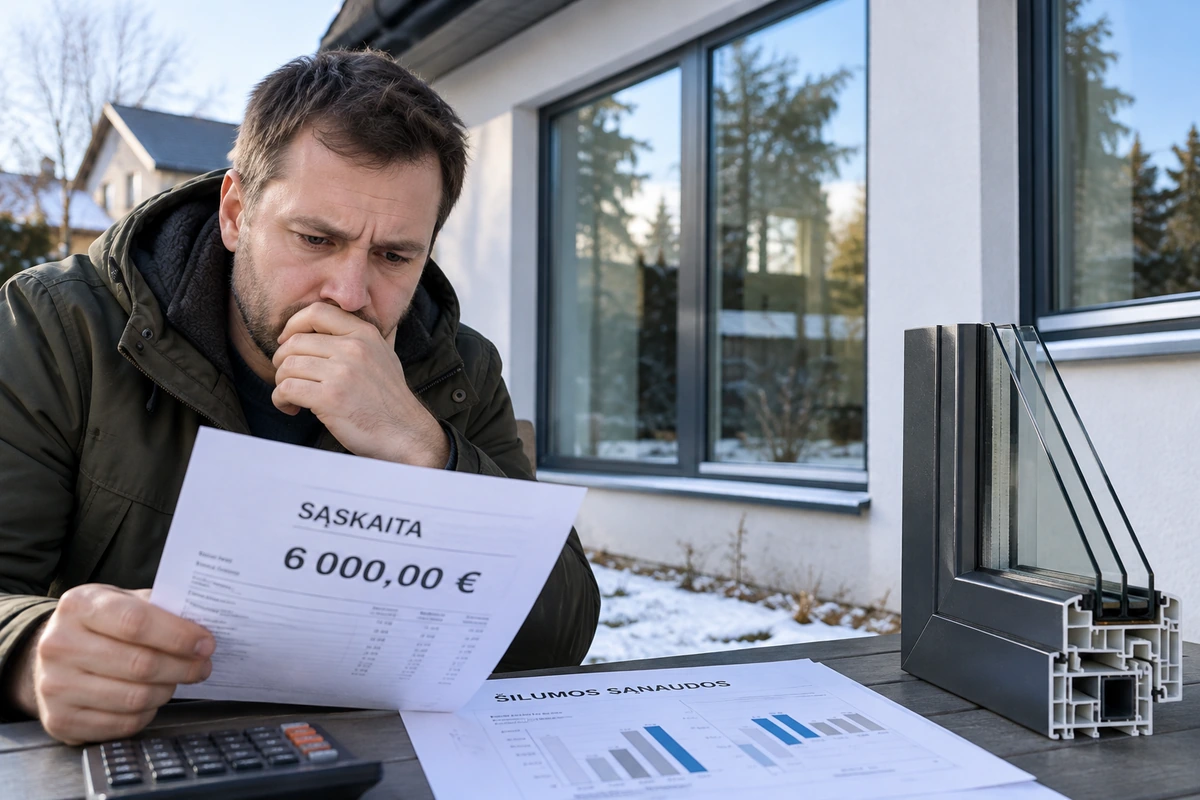 Nauji langai už 6000 eurų