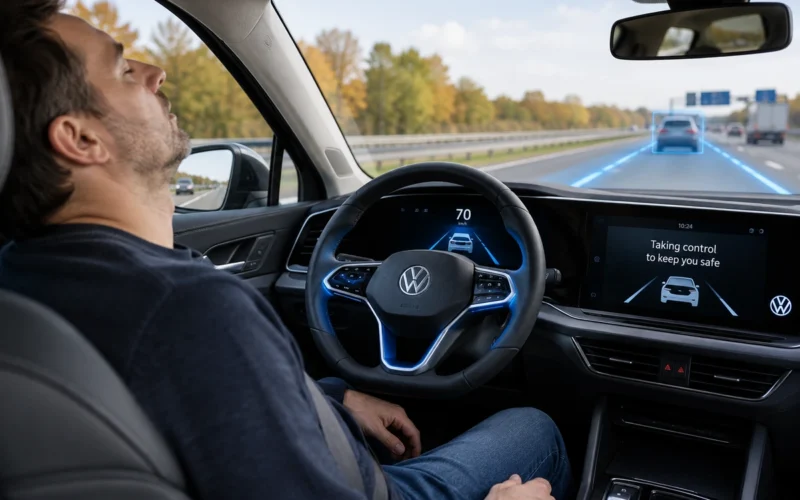 „Volkswagen“ kuria sistemą, kuri gali išgelbėti vairuotoją