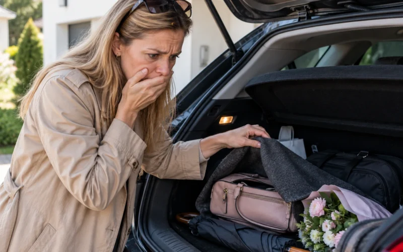 Štai ką radau vyro automobilio bagažinėje