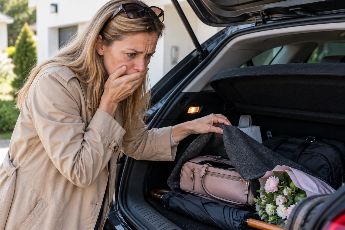 Štai ką radau vyro automobilio bagažinėje