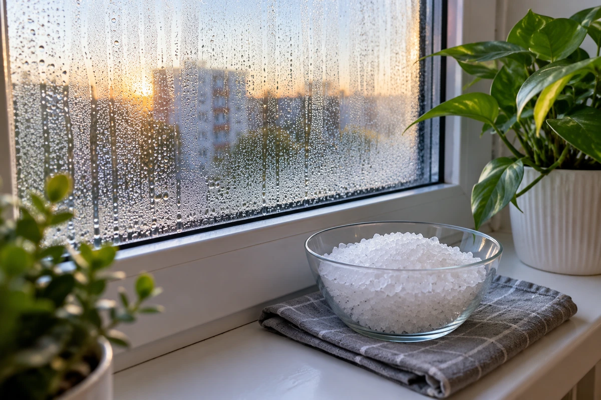 Drėgmė ant lango