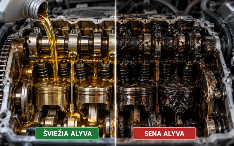 Jūs visu atliekat eļļas maiņu? Tikmēr dzinēja iekšienē sākas process, ko vadītājs ilgi nepamana
