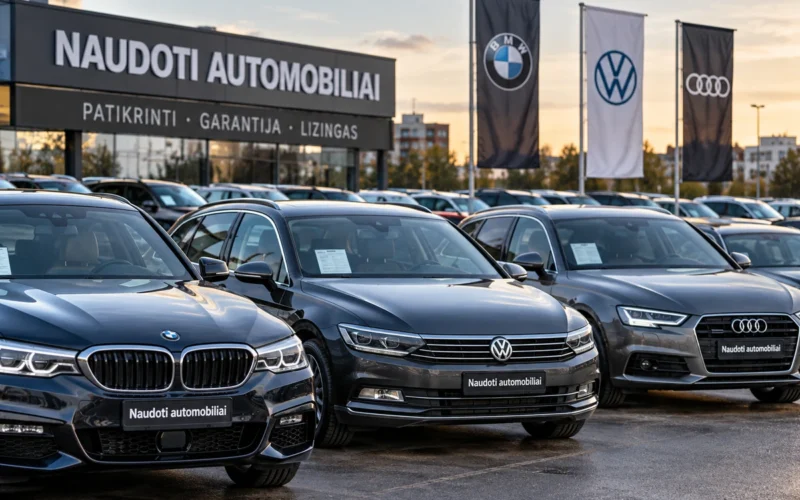Lietuvieši savas domas nav mainījuši: 2026. gadā lietoto automašīnu tirgū atkal valda trīs vācu vārdi