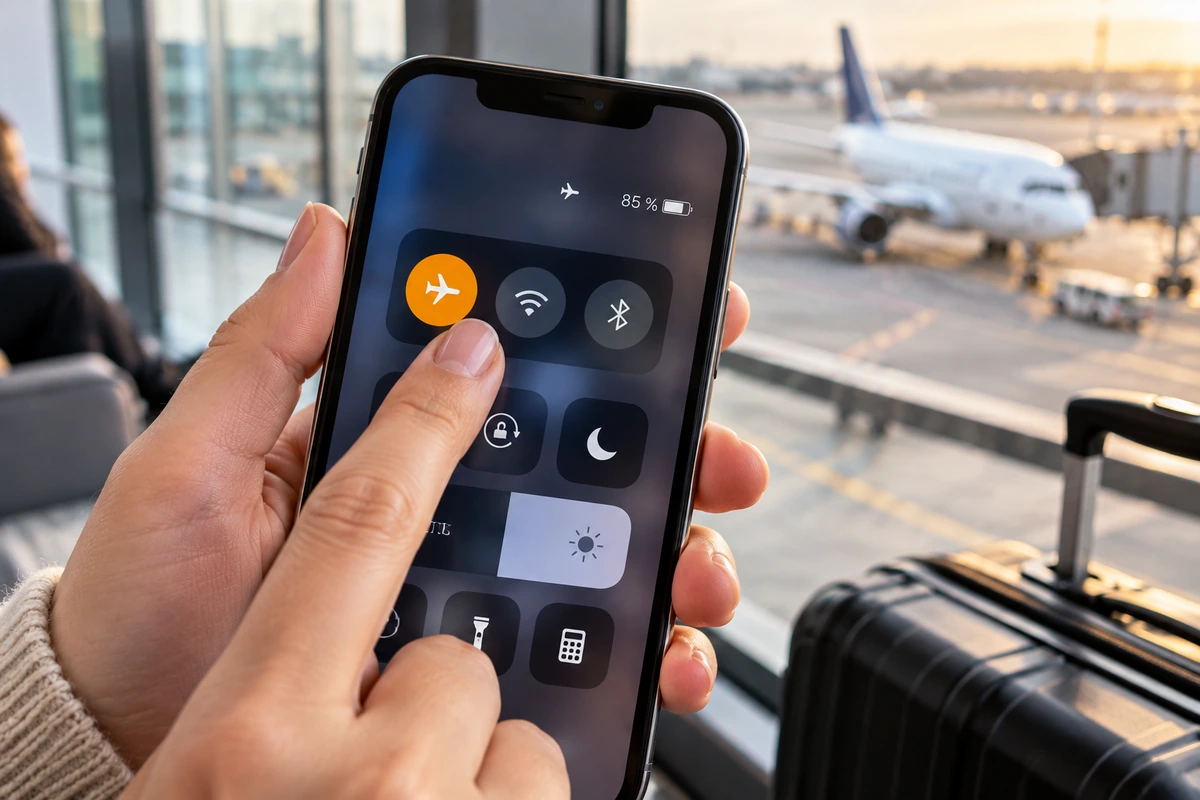 Lėktuvo režimas telefone