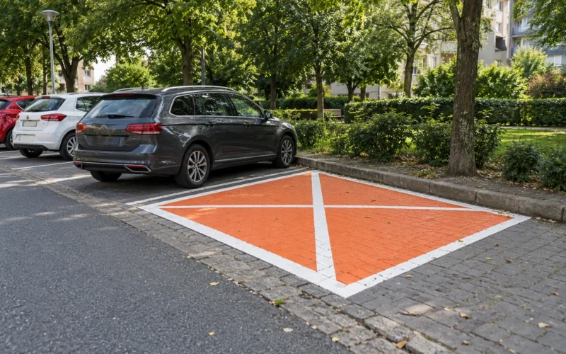 Čia draudžiama statyti automobilį