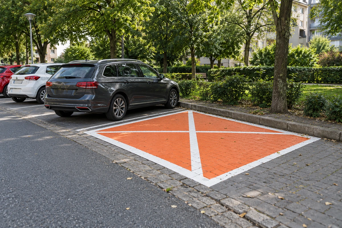Čia draudžiama statyti automobilį
