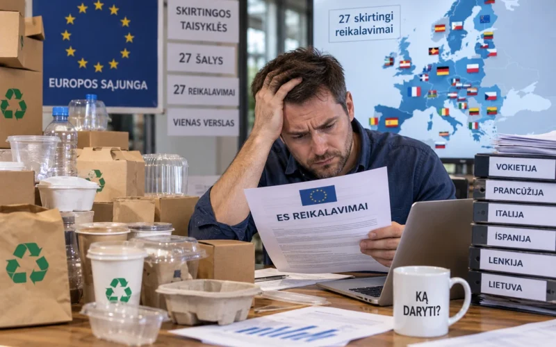 Jauni iepakojuma noteikumi Eiropā. Uzņēmumi vairs nezina, kā pielāgoties 27 atšķirīgām prasībām
