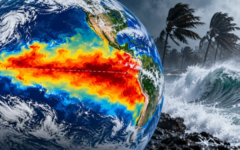 El Niño 2026 m. sustiprės