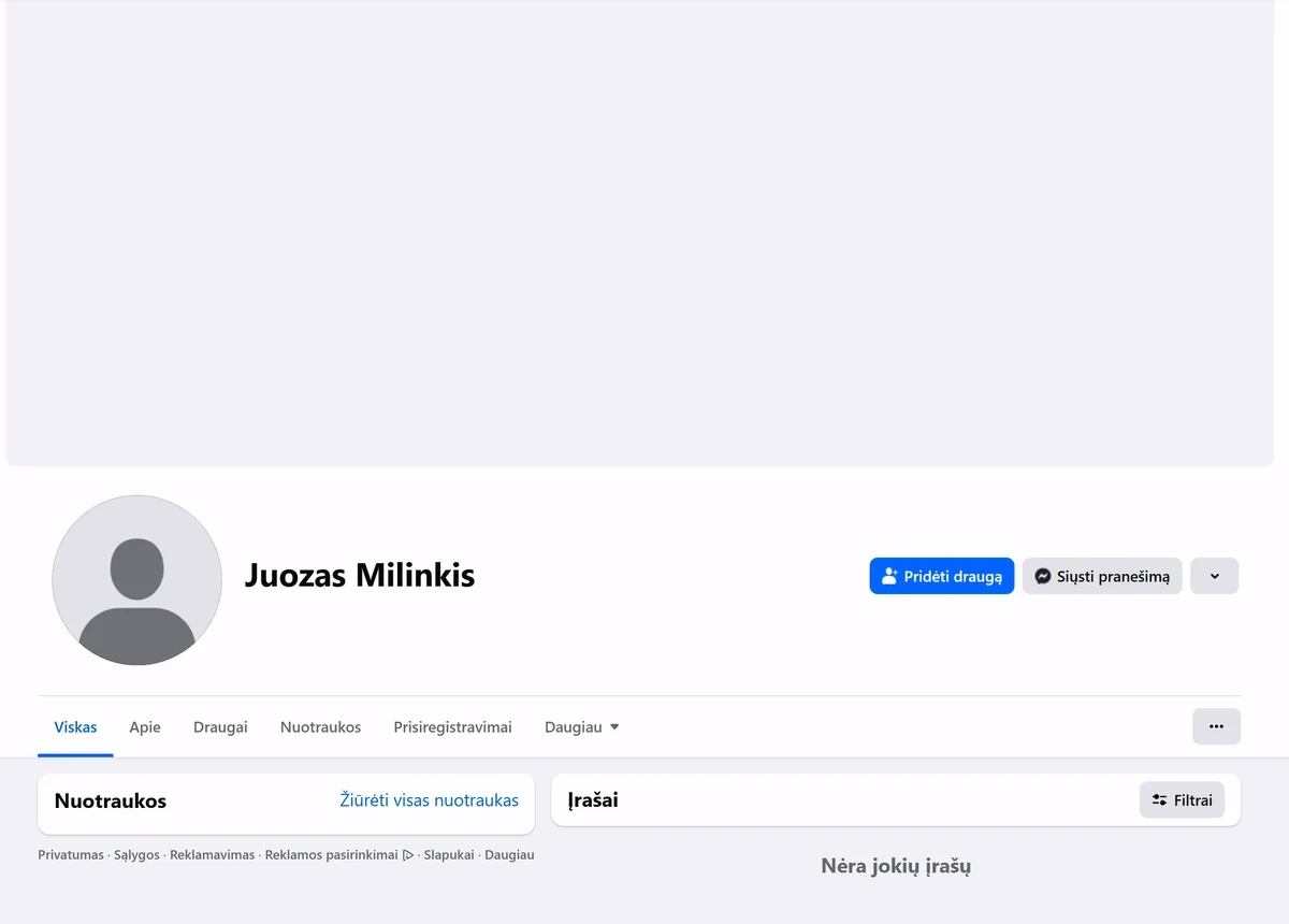 Tuščias profilis