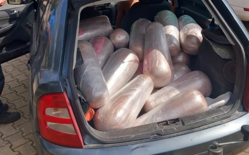 Kebabų mėsa bagažinėje