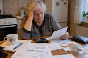 Mama gauna 620 eurų pensijos