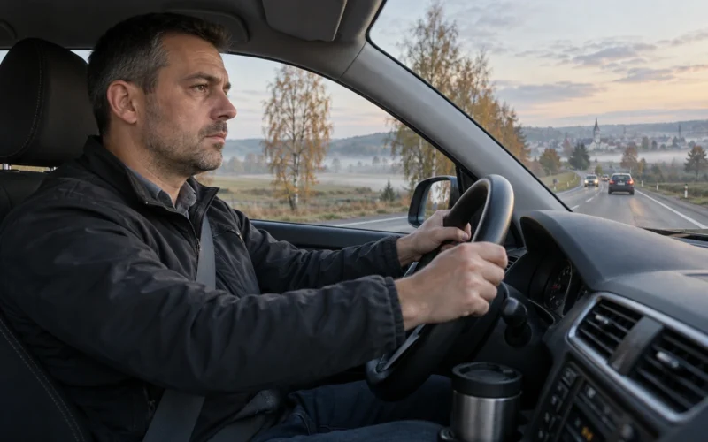 Vyras kasdien į darbą ir atgal važiuoja 90 km