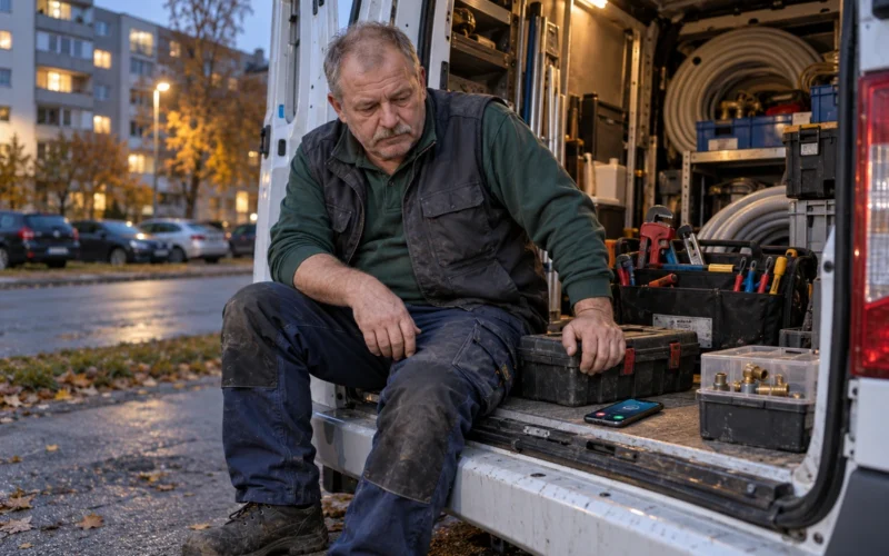 Santechnikas per dieną aplanko penkis butus