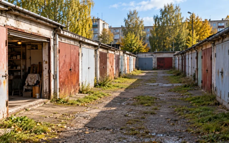 Kodėl Lietuvoje vis dar pilna garažų