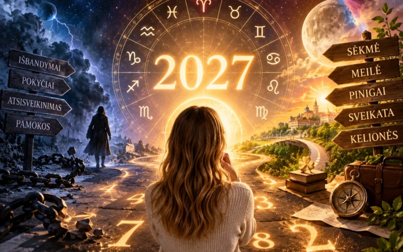 2027 metai kiekvienam paruošė skirtingą likimo scenarijų