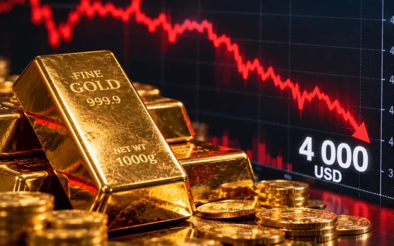 Auksas smuko žemiau 4 000 dolerių