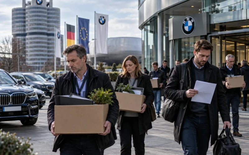BMW mažina darbuotojų skaičių