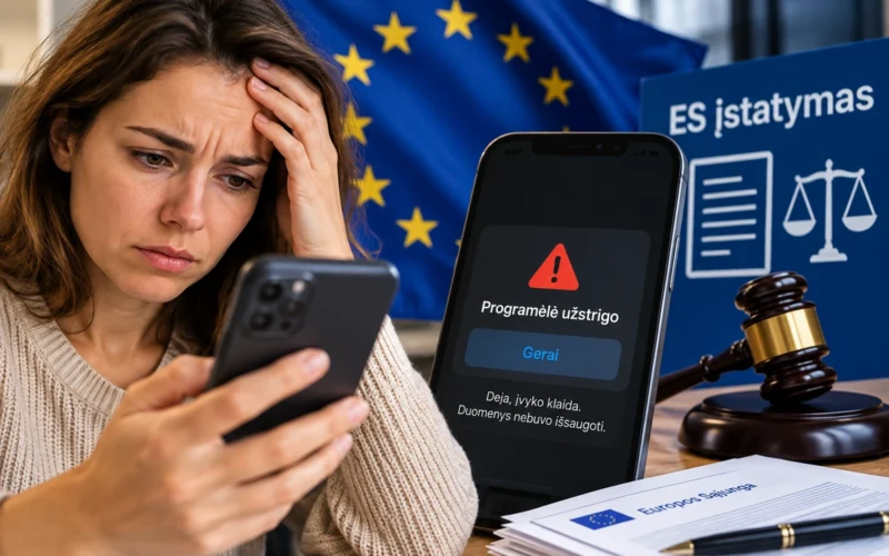 Naujas ES įstatymas nuo gruodžio mėnesio