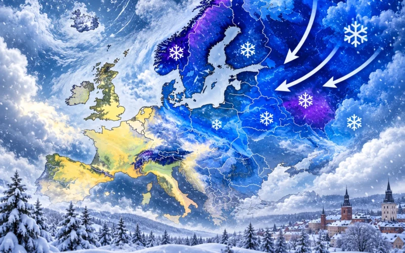 Šaltis veržiasi į Europą